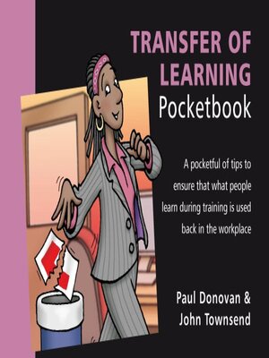 cover image of Transfer of Learning Pocketbook